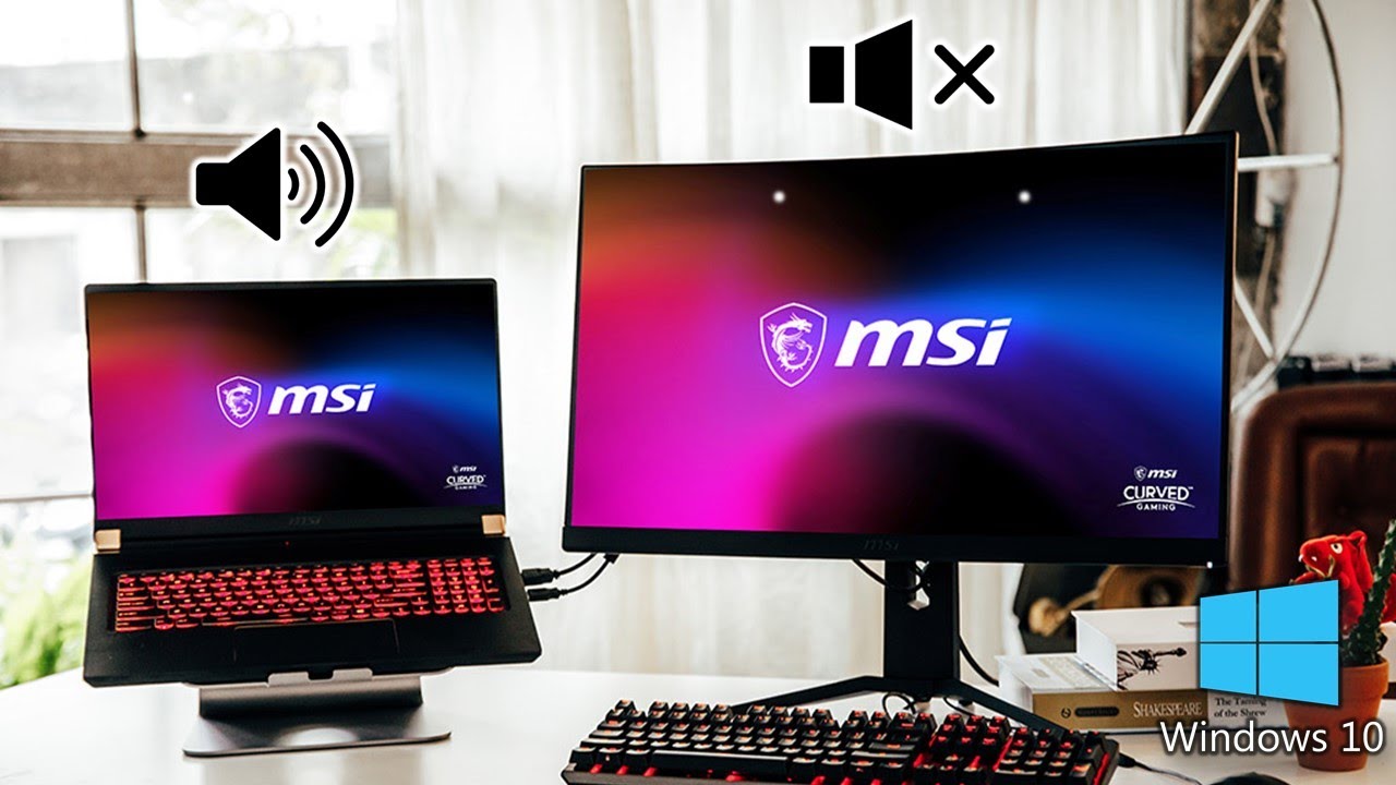 How to Use Laptop Speakers Instead of Monitor PC TECH ART