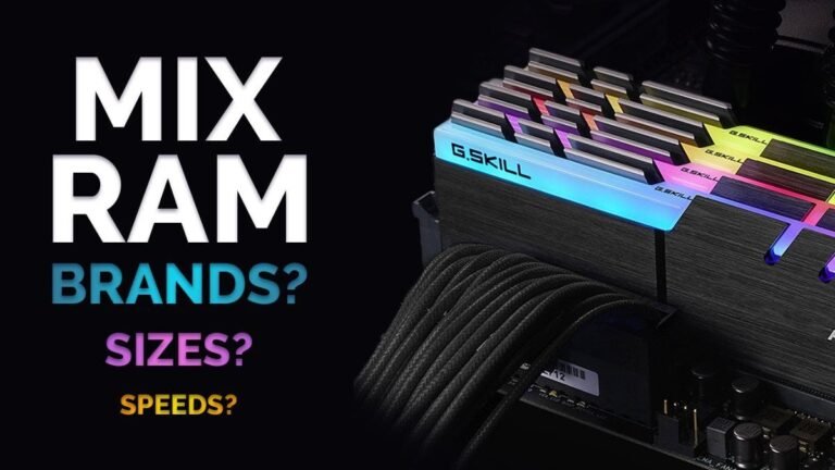 Can You Mix Ram Speeds Ddr4